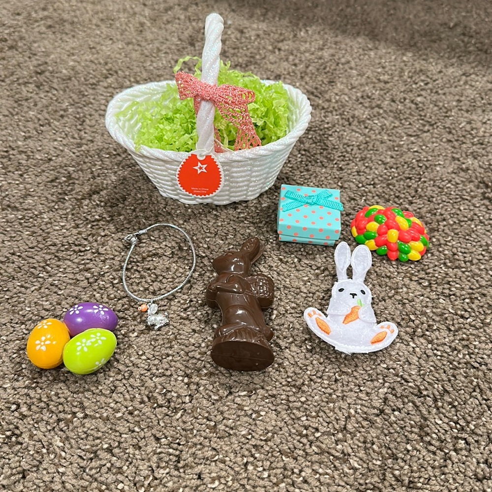american girl doll easter set